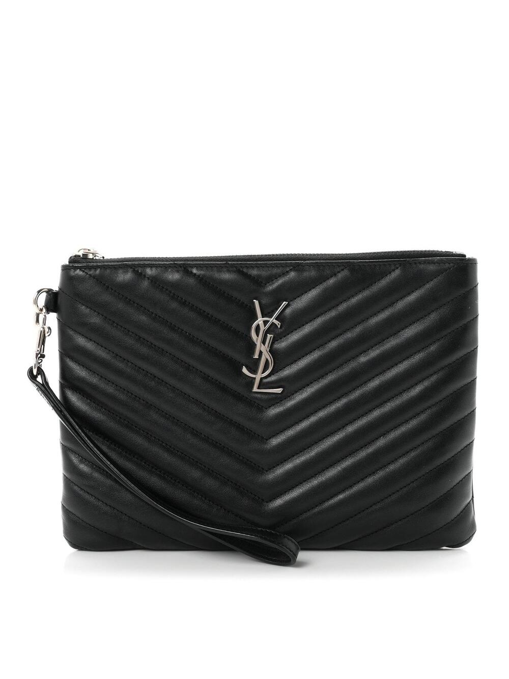 Saint Laurent Calfskin Matelasse #347441S57B